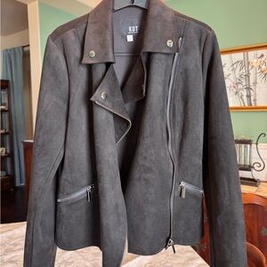 Kut from the Kloth Black Suede Jacket